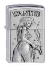 images/productimages/small/Zippo Wanted Girl Emblem 2001984.jpg